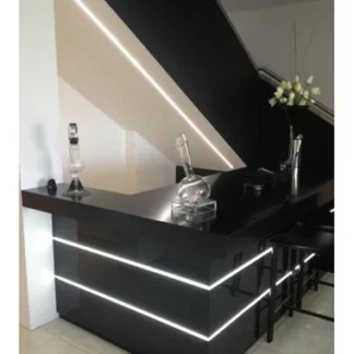 1M A001 ALUMINIUM RECESSED PROFILE