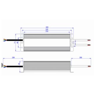 Outdoor DC24V 200W Driver