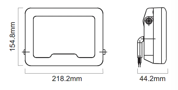 DUAL POWER 50/70/100W 3K/4/6K SWITHCHABLE LED FLOOD - Image 2