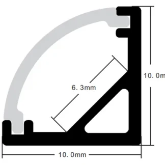 1M A534 MINI CORNER MOUNT PROFILE
