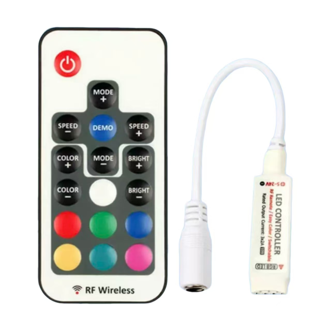 5M DC12V MULTIPLE COLOURS (RGB)IP65 STRIPS SET - Image 3
