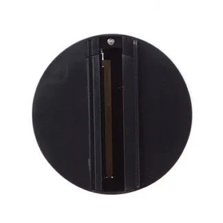 4 WIRE 3 CIRCUIT TRACK SURFACE MOUNT, BLACK ROUND