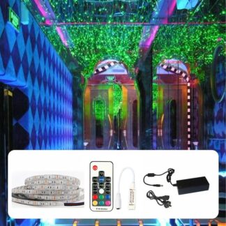 5M DC12V MULTIPLE COLOURS (RGB)IP65 STRIPS SET