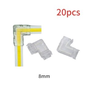 DW-2P480-8-L | 8MM LED STRIP LIGHT JOINER/CONNECTOR (20PCS)
