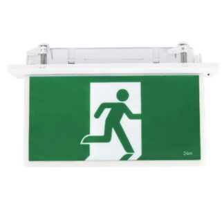 SLIM RECESSED BLADE TYPE LED EXIT LIGHT 24M
