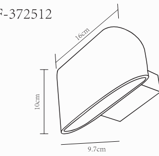 6W LED WALL LIGHT (ST372512-TC)