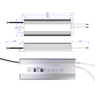 Outdoor DC12V 300W Driver