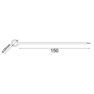 ø10mm EYELET EARTH CABLE (10 PCS)