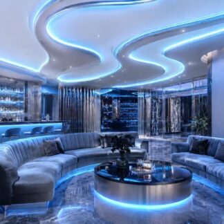 1M BLUE DC24V 10W INFINITE CUT IP20/IP65 LED STRIP