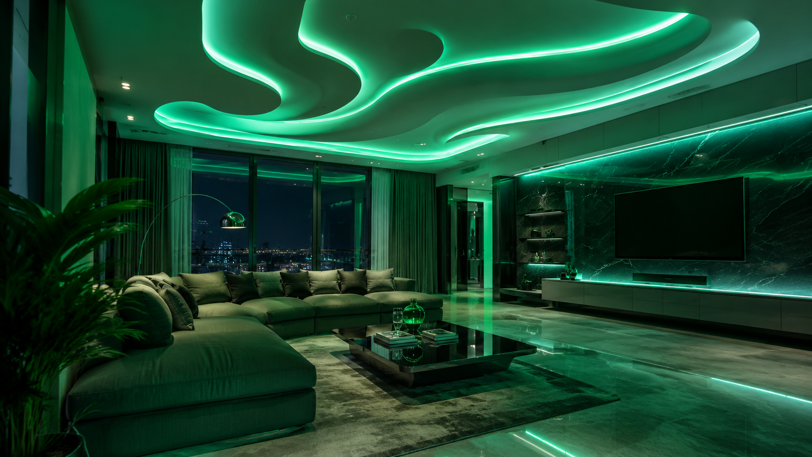 1M GREEN DC24V 10W INFINITE CUT IP20/IP65 LED STRIP - Image 2