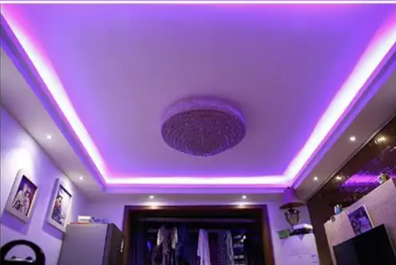 1M PURPLE DC24V 10W INFINITE CUT IP20/IP65 LED STRIP - Image 3